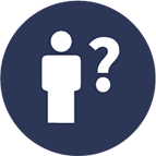 Icon for Human with Question Mark