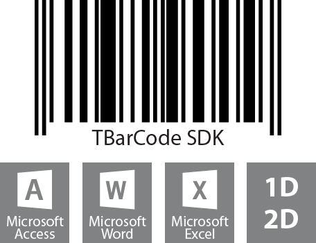 Штрихкод программа для Office, Barcode ActiveX