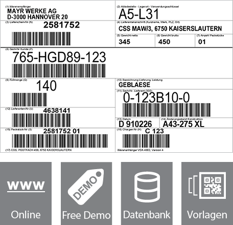 Gratis Online VDA 4902 Generator