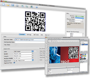 Barcode Software für Mac OS X: Barcode Studio